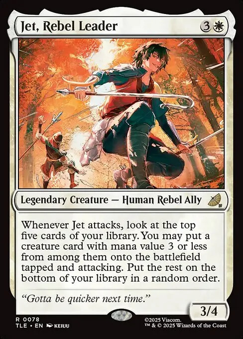 Jet, Rebel Leader · Avatar: The Last Airbender Eternal 78/317