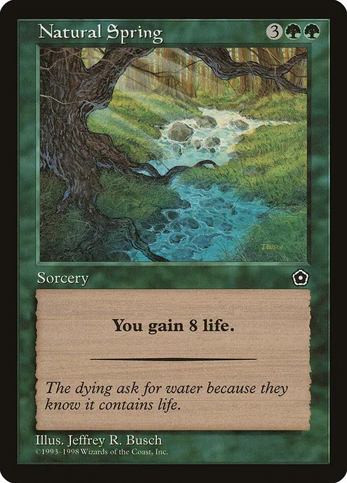 Natural Spring · Portal Second Age 134/165