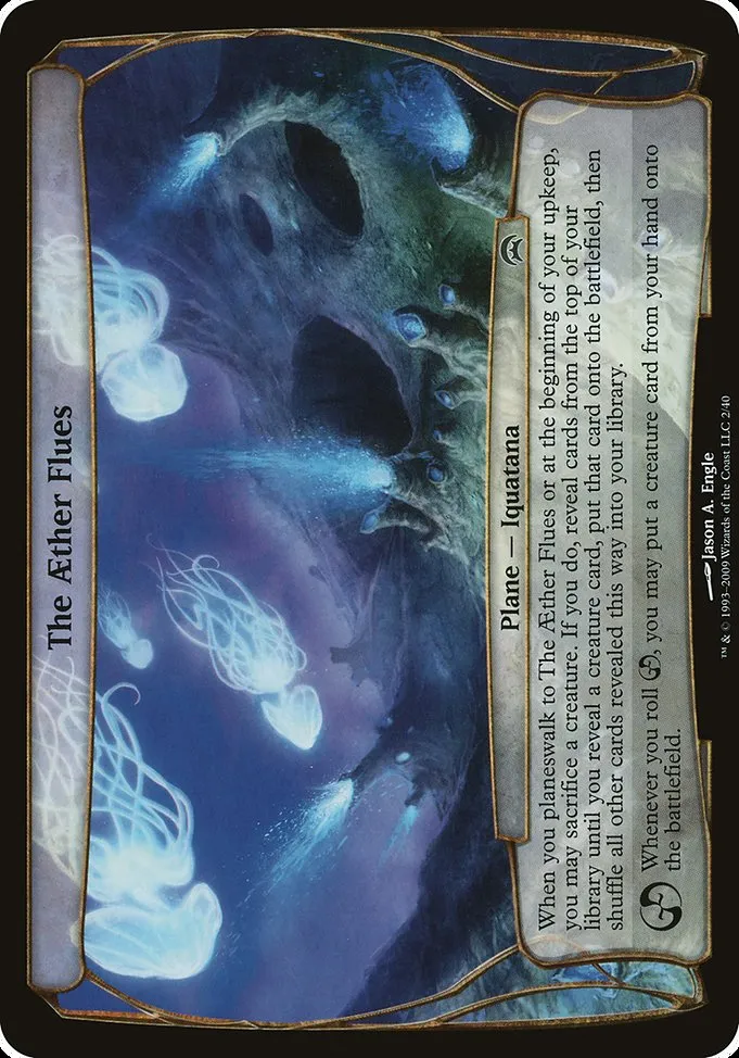 The Aether Flues · Planechase Planes 2/40
