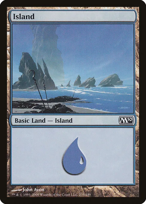 Island · Magic 2010 235/249