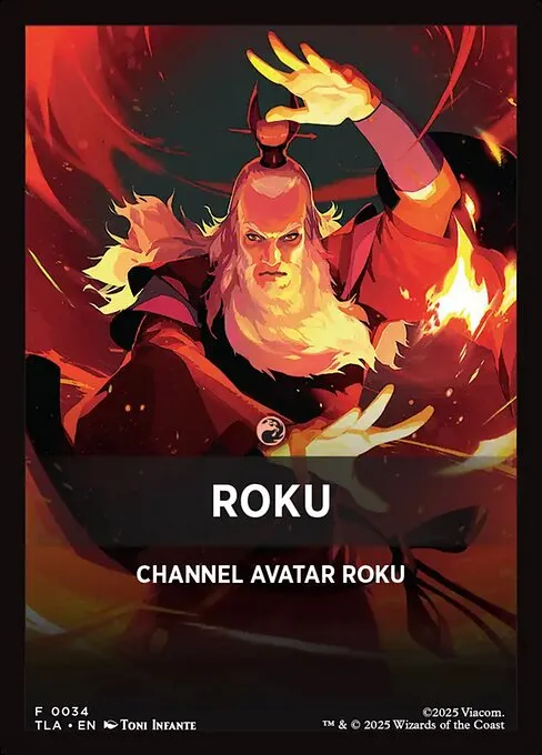 Roku · Avatar: The Last Airbender Jumpstart Front Cards 34/46