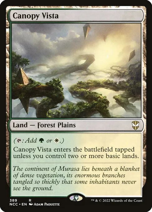 Canopy Vista · New Capenna Commander 389/447