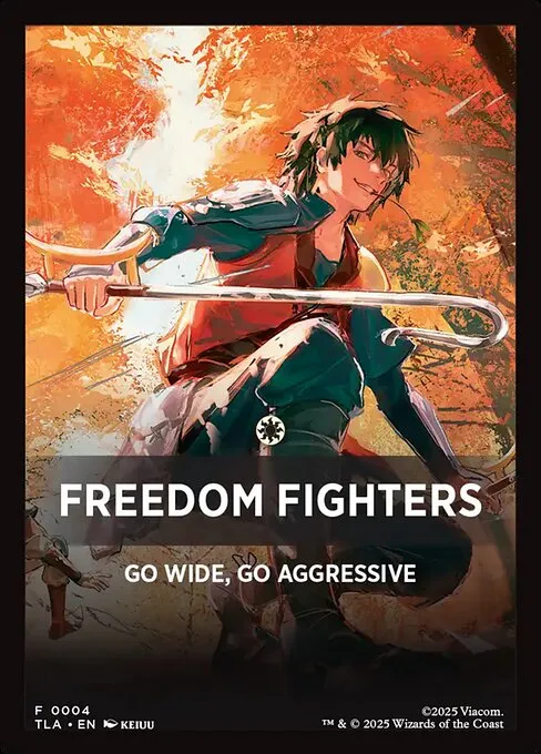 Freedom Fighters · Avatar: The Last Airbender Jumpstart Front Cards 4/46