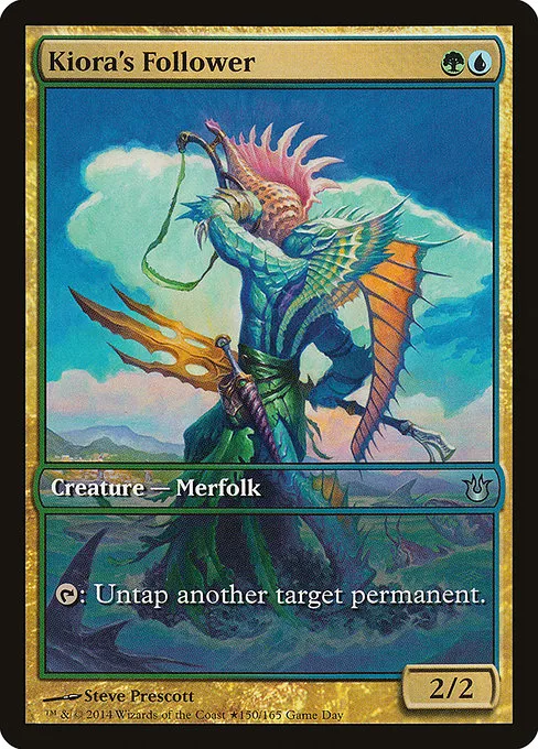 Kiora's Follower · Born of the Gods Promos 150/9
