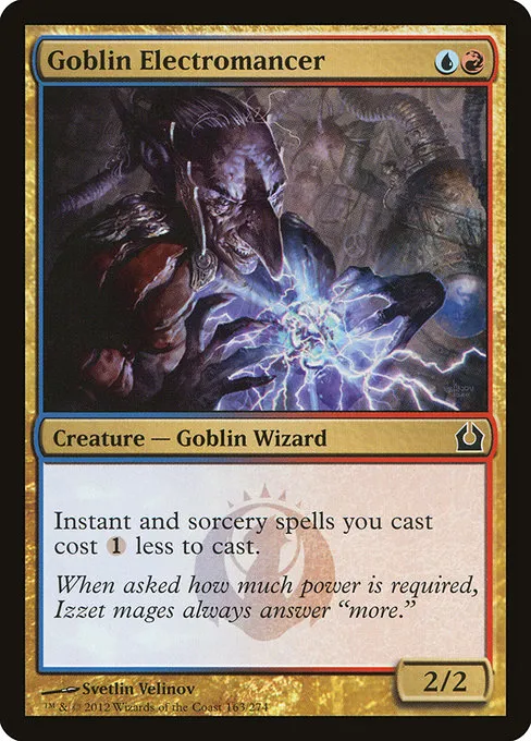 Goblin Electromancer · Return to Ravnica 163/274
