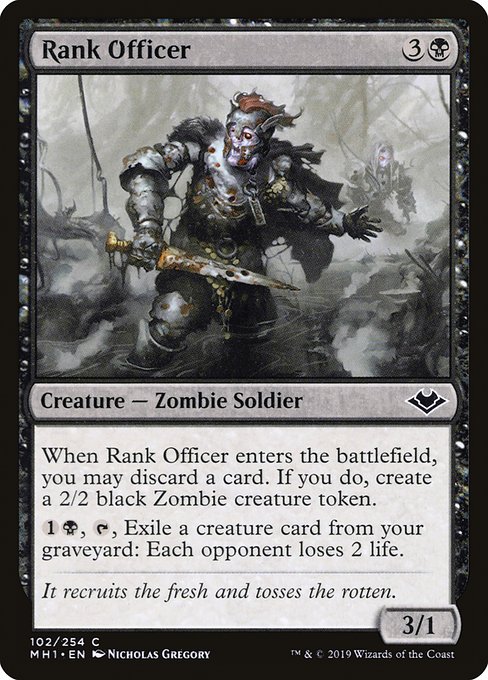 Rank Officer · Modern Horizons 102/255
