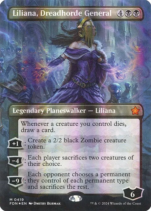 Liliana, Dreadhorde General · Foundations 419/771