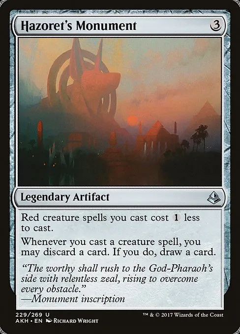 Hazoret's Monument · Amonkhet 229/287