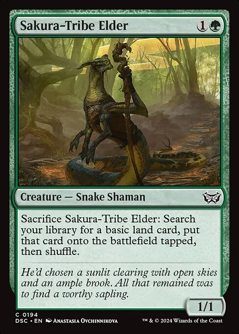 Sakura-Tribe Elder · Duskmourn: House of Horror Commander 194/373
