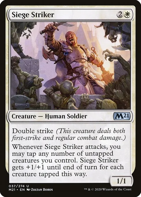 Siege Striker · Core Set 2021 37/397