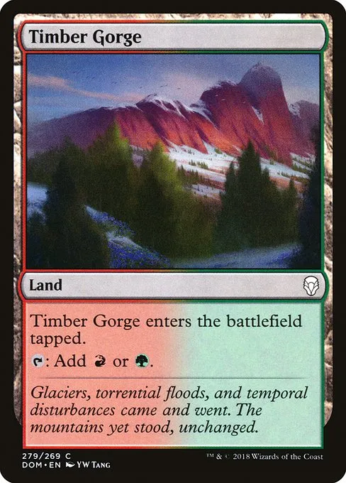 Timber Gorge · Dominaria 279/280