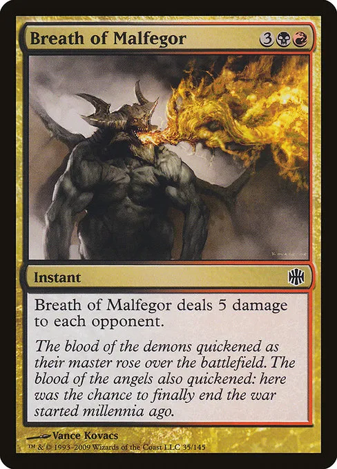 Breath of Malfegor · Alara Reborn 35/145