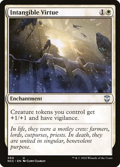 Intangible Virtue · New Capenna Commander 204/447