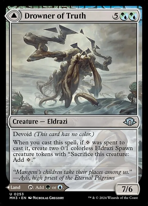 Drowner of Truth // Drowned Jungle · Modern Horizons 3 253/528