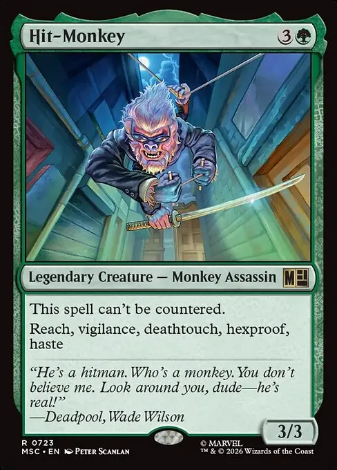 Hit-Monkey · Marvel Super Heroes Commander 723/9