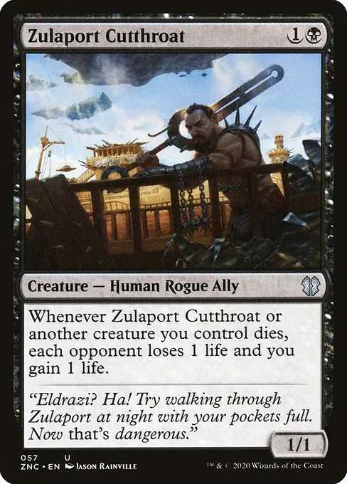 Zulaport Cutthroat · Zendikar Rising Commander 57/142