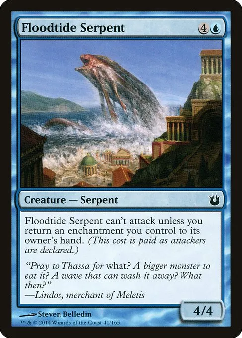 Floodtide Serpent · Born of the Gods 41/165