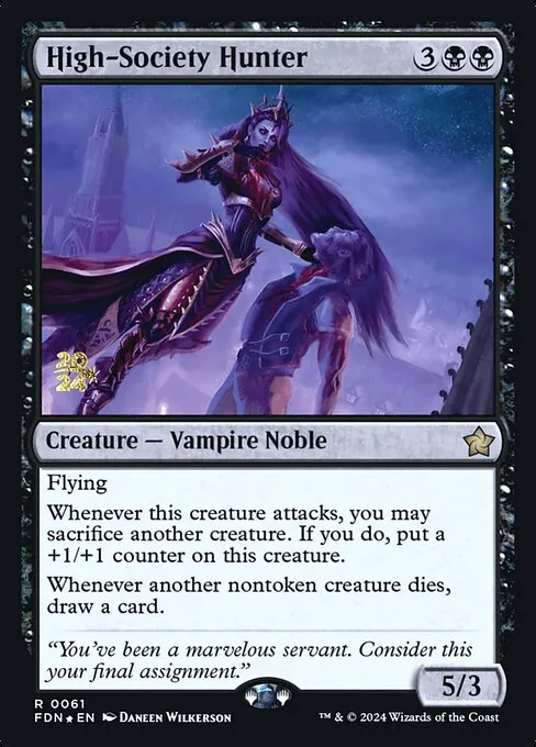 High-Society Hunter · Foundations Promos 61s/106
