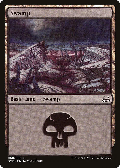 Swamp · Duel Decks Anthology: Divine vs. Demonic 60/62