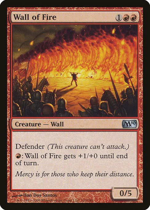 Wall of Fire · Magic 2010 162/249