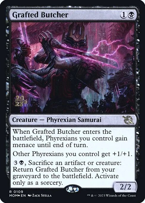 Grafted Butcher · March of the Machine Promos 109s/144