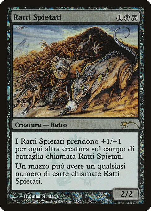 Relentless Rats · Magic 2011 Promos 113★/6