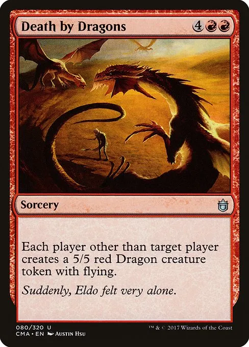 Death by Dragons · Commander Anthology 80/320