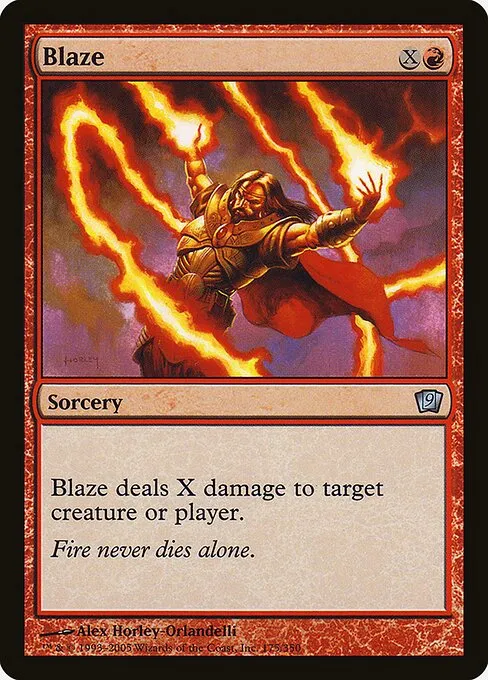 Blaze · Ninth Edition 175★/710
