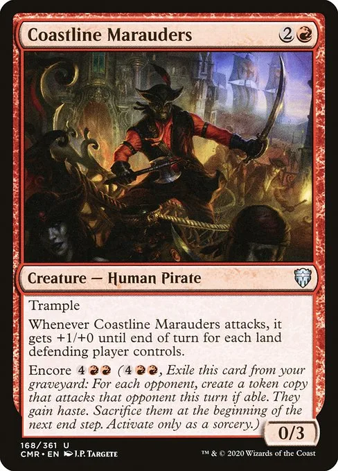 Coastline Marauders · Commander Legends 168/718