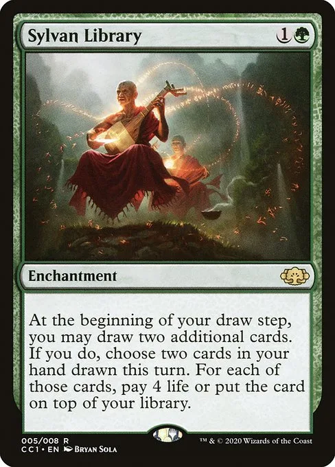 Sylvan Library · Commander Collection: Green 5/8