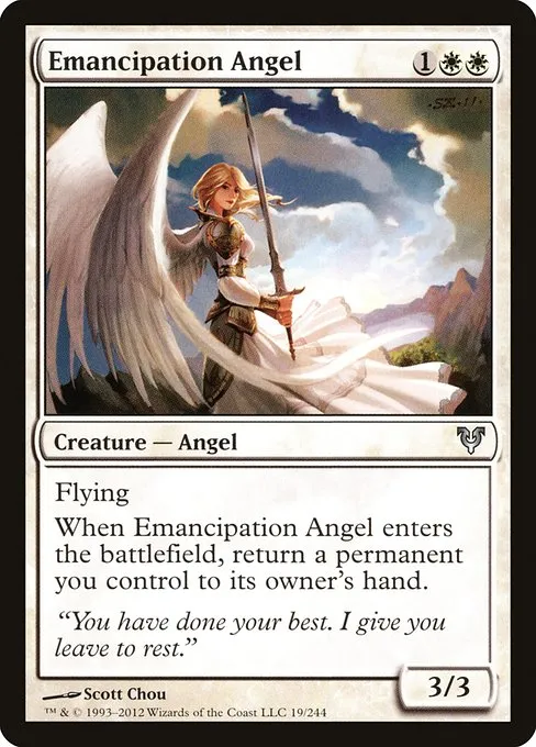 Emancipation Angel · Avacyn Restored 19/244