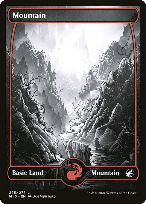 Mountain · Innistrad: Midnight Hunt 275/399
