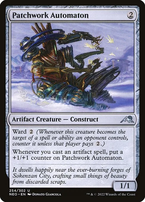Patchwork Automaton · Kamigawa: Neon Dynasty 254/531