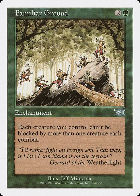 Familiar Ground · Classic Sixth Edition 228/351