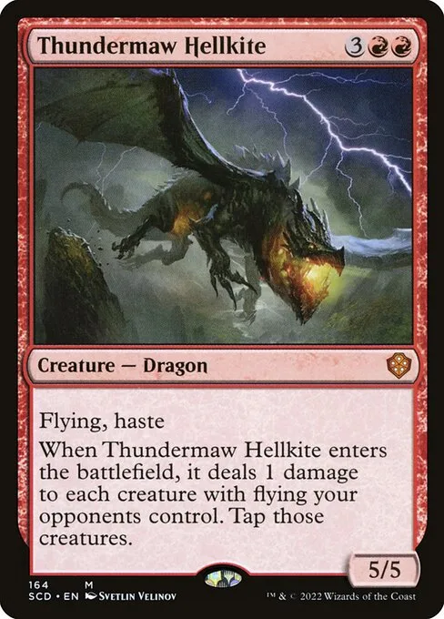 Thundermaw Hellkite · Starter Commander Decks 164/352