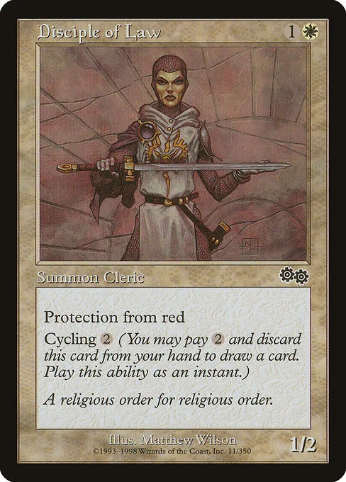 Disciple of Law · Urza's Saga 11/357