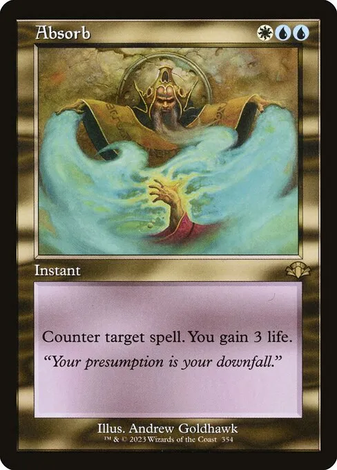 Absorb · Dominaria Remastered 354/457