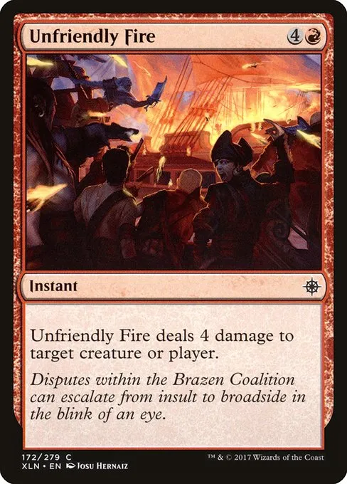 Unfriendly Fire · Ixalan 172/289