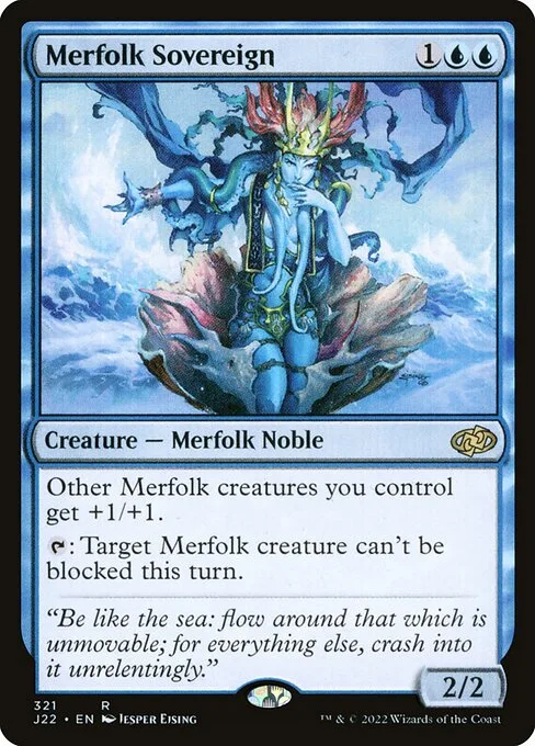 Merfolk Sovereign · Jumpstart 2022 321/835