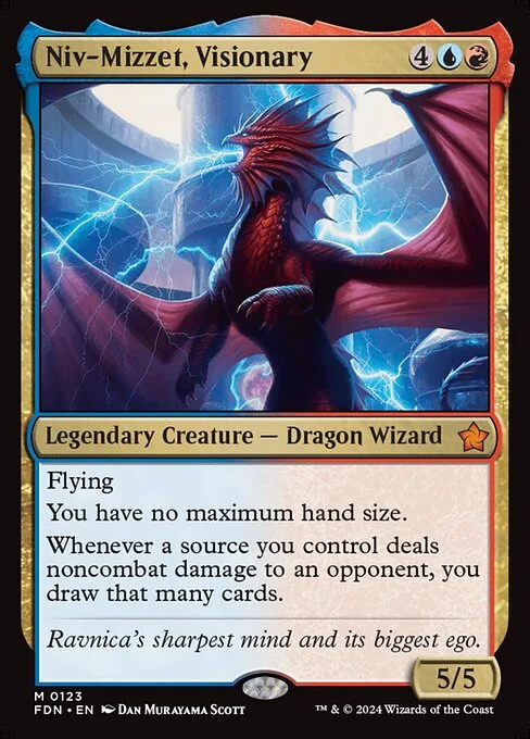 Niv-Mizzet, Visionary · Foundations 123/771