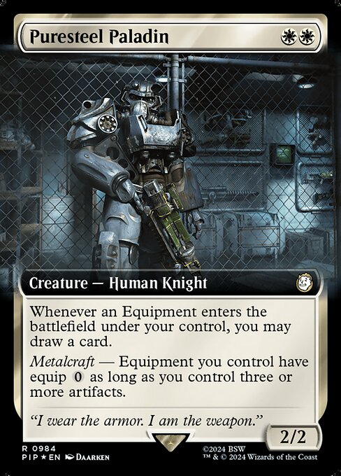 Puresteel Paladin · Fallout 984/1068