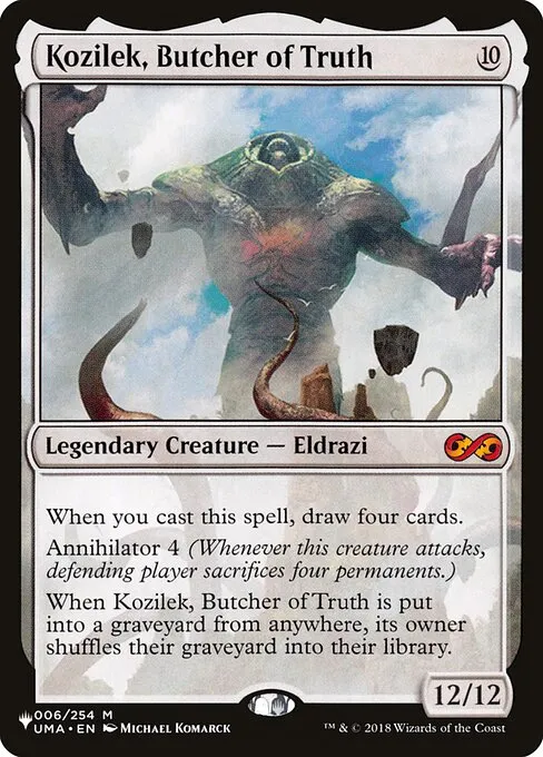 Kozilek, Butcher of Truth · The List UMA-6/5050