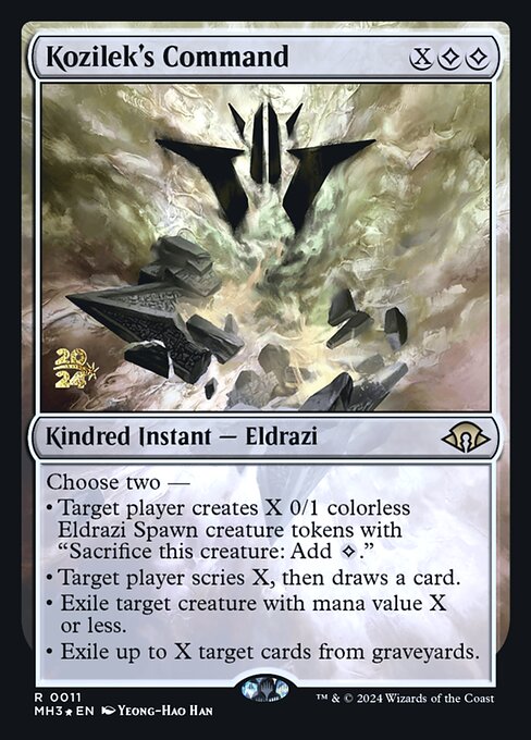 Kozilek's Command · Modern Horizons 3 Promos 11s/92