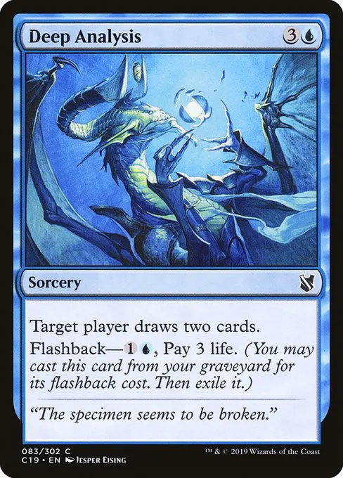Deep Analysis · Commander 2019 83/302