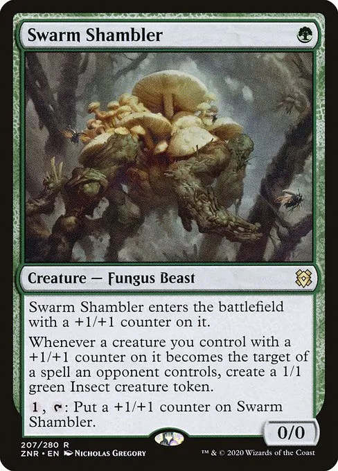 Swarm Shambler · Zendikar Rising 207/407