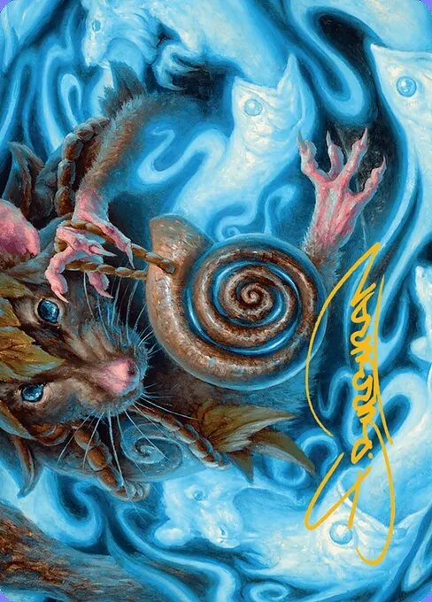 Mind Spiral // Mind Spiral · Bloomburrow Art Series 8/54