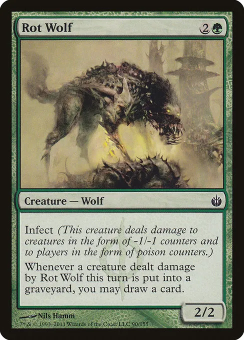 Rot Wolf · Mirrodin Besieged 90/155