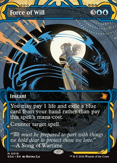 Force of Will · Secrets of Strixhaven Mystical Archive 19/195