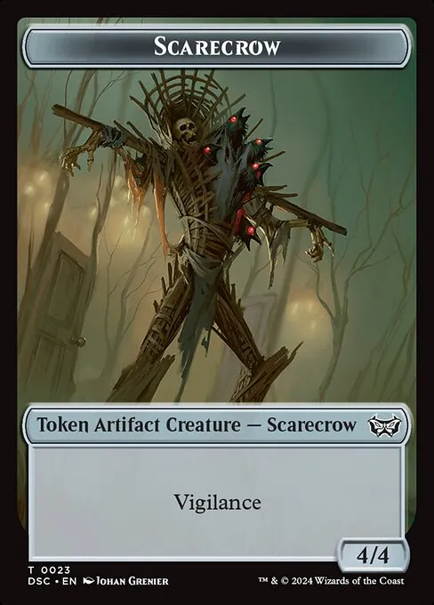 Scarecrow · Duskmourn Commander Tokens 23/23