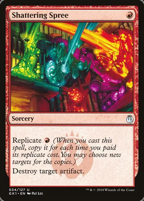 Shattering Spree · GRN Guild Kit 34/127